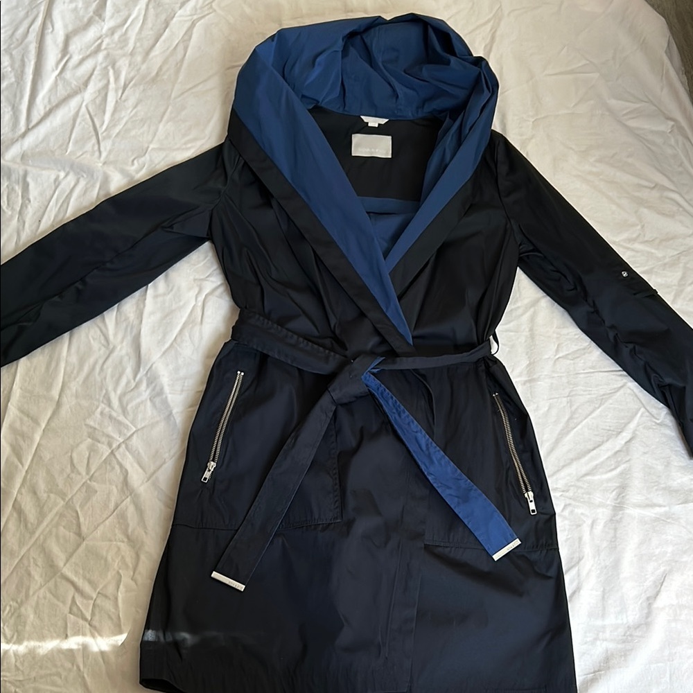 Soia & Kyo black trench coat